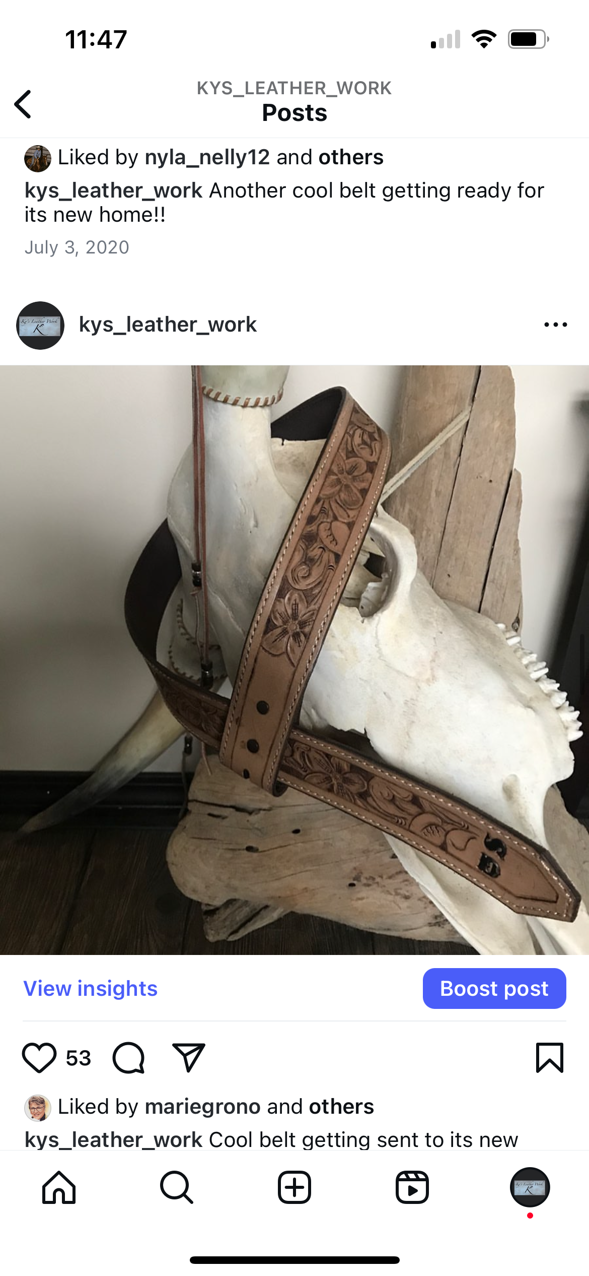 Custom Belts